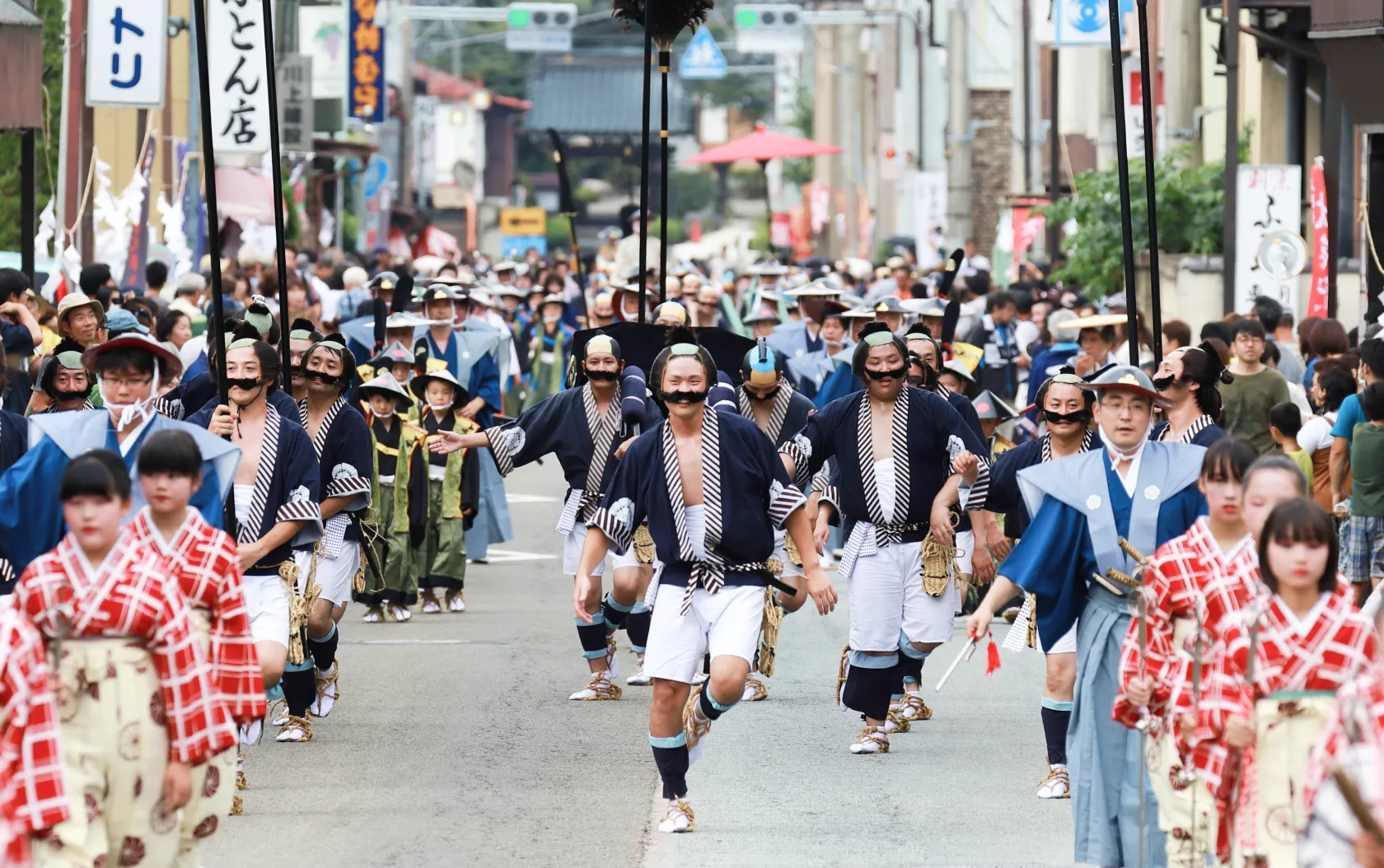 ふるさと時代祭りの写真